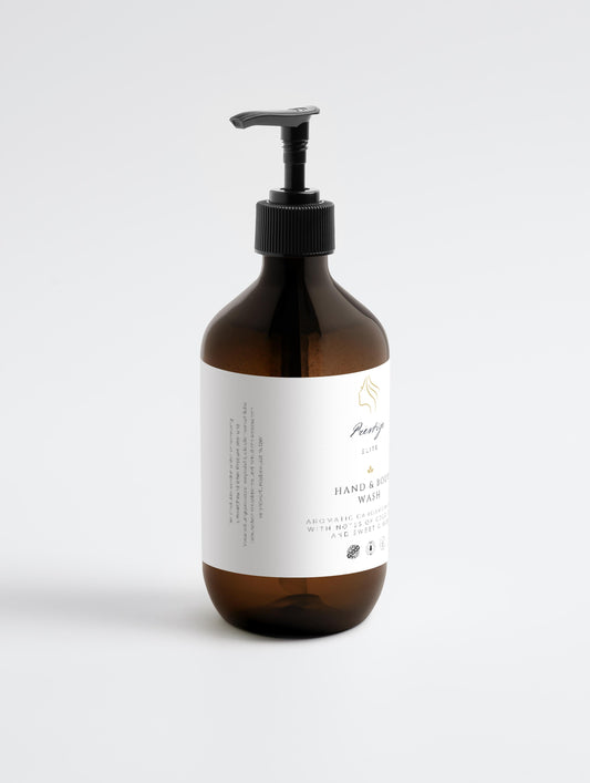 Hand & Body Wash, Ginger & Smoky Cardamom 490ml